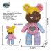 MPIN - 32cm - Klemmstein-Bär - Modell 6606