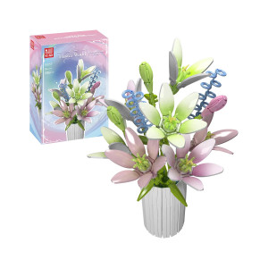 MouldKing 10057 Flower World - Traumlilien - Klemmbaustein-Set