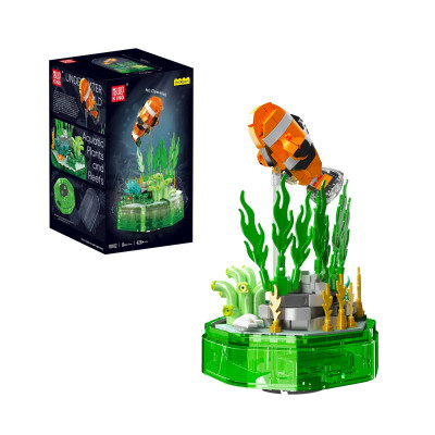 MouldKing 10102 Spieluhr mit Licht - Clownfisch - Klemmbaustein-Set