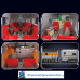 MouldKing 12018 Zug Diesel Lokomotive mit Licht - RC mit Schienen 