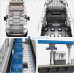MouldKing 12021 Zug CRH380A High-Speed Train - RC mit Schienen 