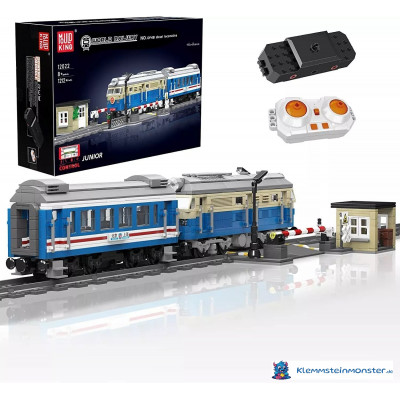 MouldKing 12022 Zug DF4B Diesel Locomotive - RC mit Schienen 