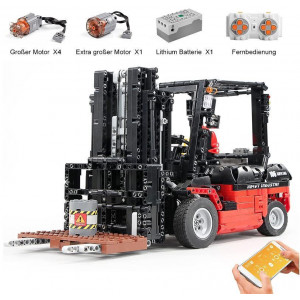 MouldKing 13106 Gabelstapler / Technikbausatz mit Fernbedienung