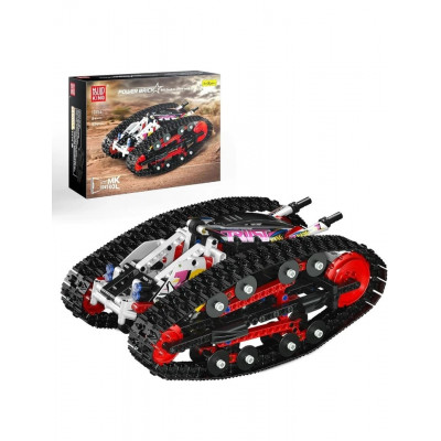 MouldKing 13154 Kettenflitzer RC Fernbedienung Rennauto Klemmbausteine Set