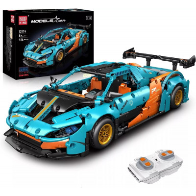MouldKing 13174 P1-GTR Rennwagen / Technikbausatz mit Fernbedienung