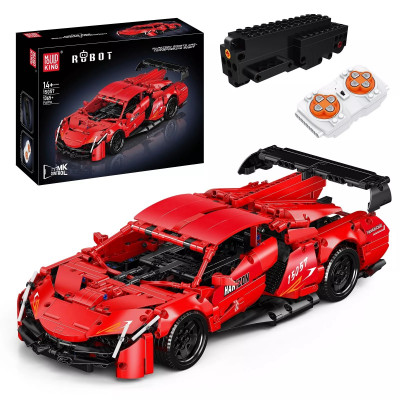 MouldKing 15057 Poison Sports Car x Robot / Technikbausatz mit Fernbedienung