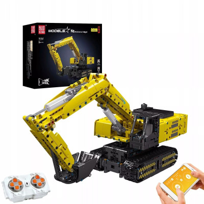 MouldKing 15061 Bagger / Mechanical Digger / Technikbausatz mit Fernbedienung