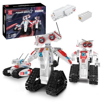 MouldKing 15082 Roboter BRANDON 3 in 1 - 3 Modelle mit RC Fernbedienung
