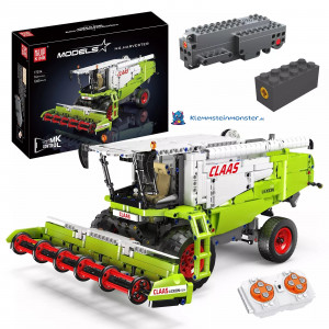 MouldKing 17014 Mähdrescher / Technikbausatz mit Fernbedienung