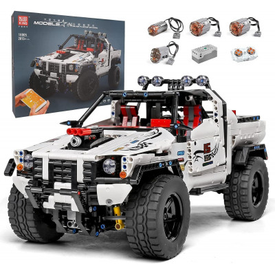MouldKing 18005 Silver Flagship Off-Road - RC Fahrzeug in beindruckender Größe