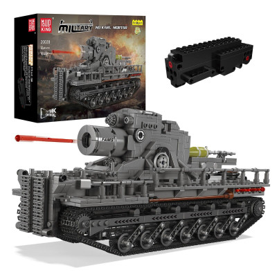 MouldKing 20028 Panzer Karl Mortar Technikbausatz mit Fernbedienung