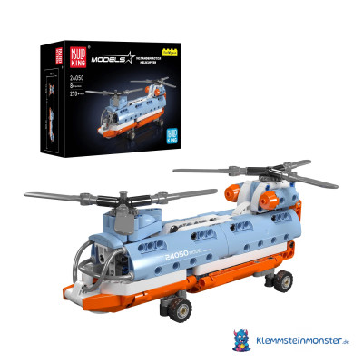 MouldKing 24050 - Tandem Rotor Helikopter - Klemmbaustein-Set